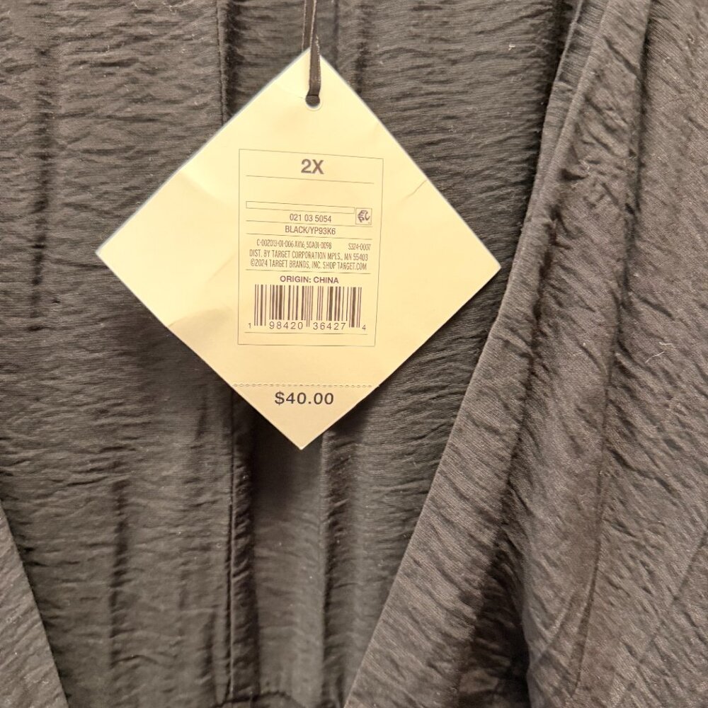 Ava and Viv Tie Front Romper - Picture 2 of 2